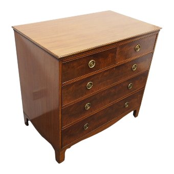 George III Style Mahogany Chest of Drawers