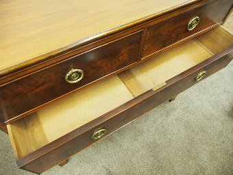 Antique George III Style Mahogany Chest of Drawers