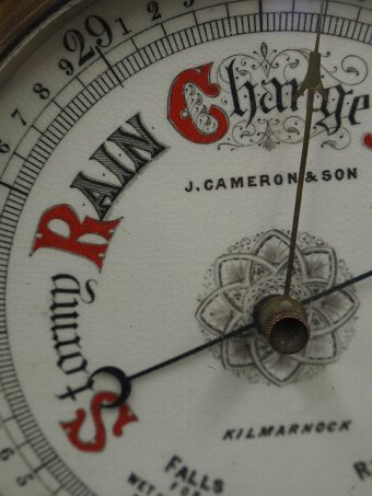 Antique Edwardian Barometer 