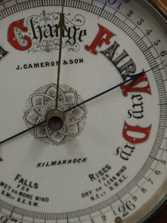Antique Edwardian Barometer 