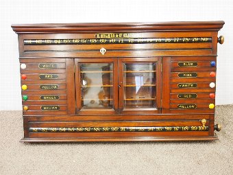 Antique Mahogany Scoreboard by H. Nelmas and Co, Glasgow