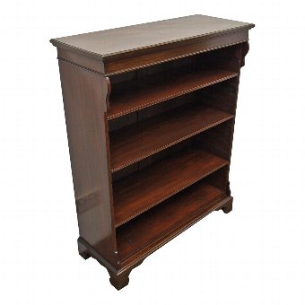 Early 19th Century Mahogany Open Bookcase