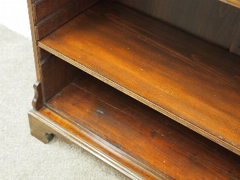 Antique Early 19th Century Mahogany Open Bookcase