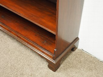 Antique Early 19th Century Mahogany Open Bookcase