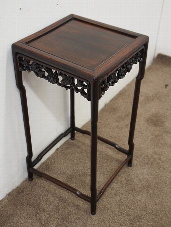 Antique Square Huanghuali Chinese Occasional Table