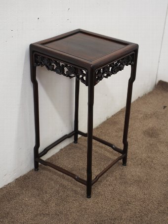 Antique Square Huanghuali Chinese Occasional Table