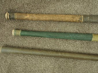 Antique Set of 3 Vintage Hockey Sticks