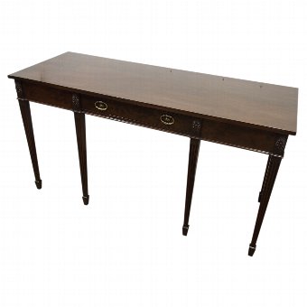 Adam Style Mahogany Hall Table