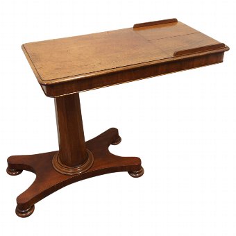 William IV Mahogany Reading Table