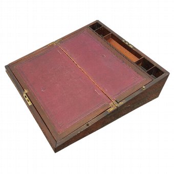 Large Victorian Cuban Mahogany Writing Slope