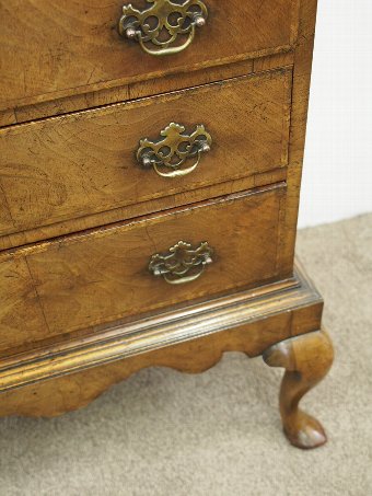 Antique George I Style Walnut Chest on Stand