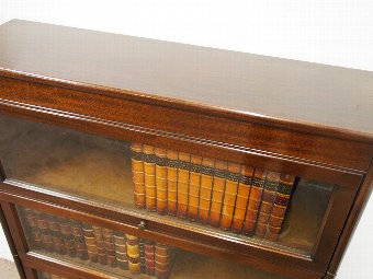 Antique Art Deco Mahogany Sectional Bookcase