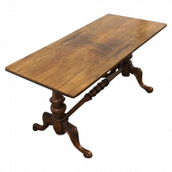 Figured Walnut Occasional Table / Coffee Table
