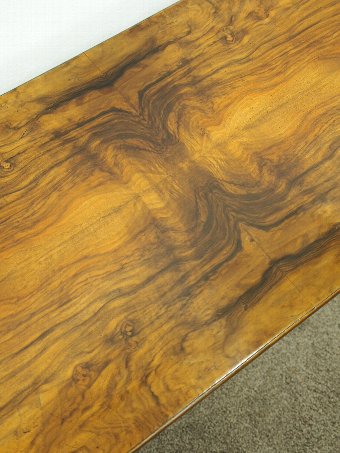 Antique Figured Walnut Occasional Table / Coffee Table