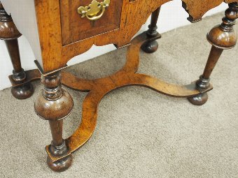 Antique Early 18th Century Style Walnut Lowboy or Side Table