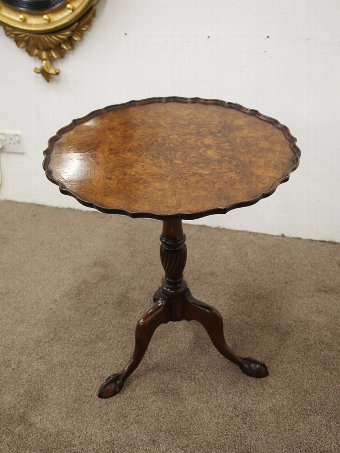 Antique Early Georgian Style Walnut Occasional Table