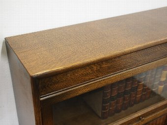 Antique Art Deco Oak Sectional Bookcase