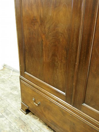 Antique Two Door Mahogany Wardrobe by Whytock and Reid