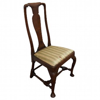 George I Oak Side Chair