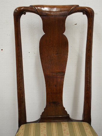 Antique George I Oak Side Chair