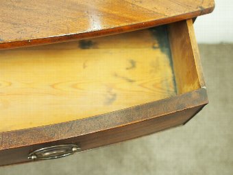 Antique George III Mahogany Bowfront Chest of Drawers