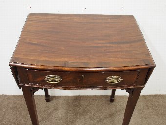 Antique Late Victorian Mahogany Sofa Table