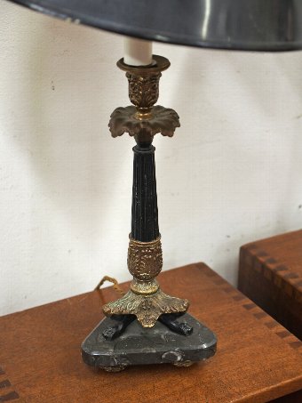 Antique Pair of French Regency Style Lamps