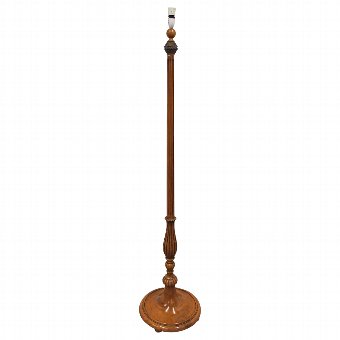 Walnut Standard Lamp