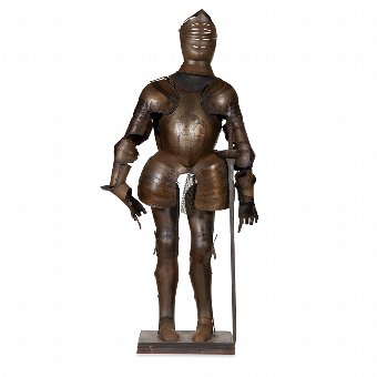 Victorian Set of Armour on Stand