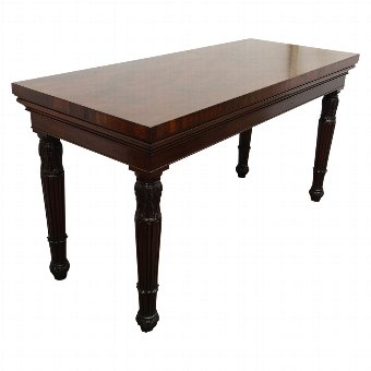 William IV Mahogany Hall or Serving Table