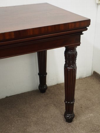 Antique William IV Mahogany Hall or Serving Table