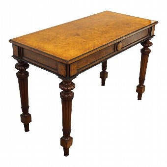 Scottish Regency Pollard Oak Side Table