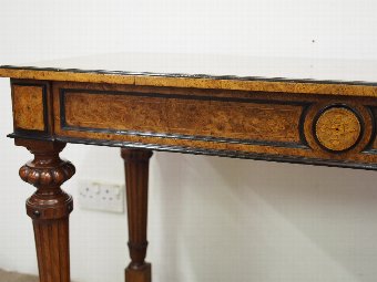 Antique Scottish Regency Pollard Oak Side Table