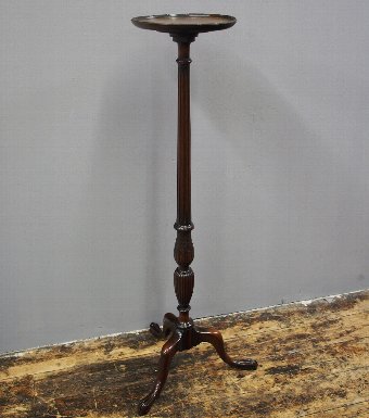 George III Style Mahogany Torchere