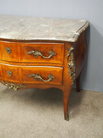 Antique Large Louis IV Style French Kingwood Commode