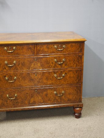 Antique Late Georgian Walnut Chest of Drawers