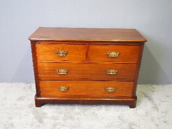 Antique Late Victorian Mahogany Chest of Drawers