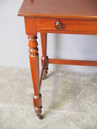 Antique  Victorian Mahogany Side Table