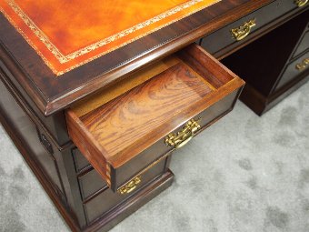 Antique Georgian Style Mahogany Desk