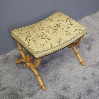Faux Bamboo Window Seat or Stool