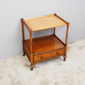 George IV Small Mahogany Whatnot or Side Table