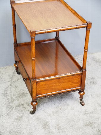Antique George IV Small Mahogany Whatnot or Side Table