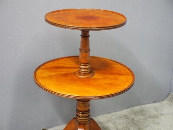 Antique George III Two Tier Dumb Waiter