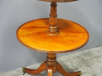Antique George III Two Tier Dumb Waiter