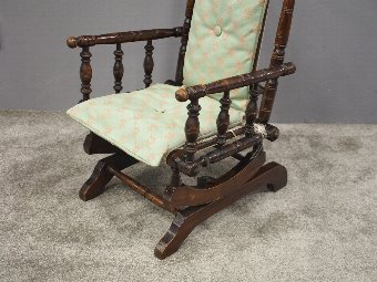 Antique American Childs Rocking Chair