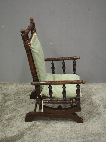 Antique American Childs Rocking Chair