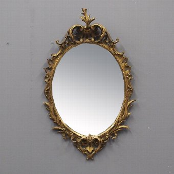 George III Style Carved Wall Mirror