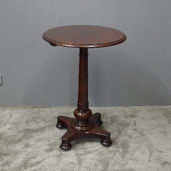 William IV Mahogany Occasional Table