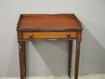 Antique Gillows Style Mahogany Side Table
