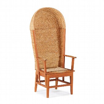 Scottish Oak Hooded Orkney Chair